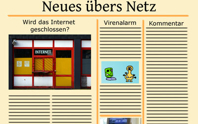 Neues übers Netz; Bild: Internet-ABC